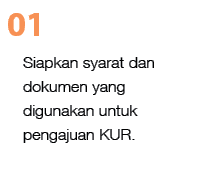 Siapkan syarat dan dokumen yang digunakan untuk pengajuan KUR.,0
