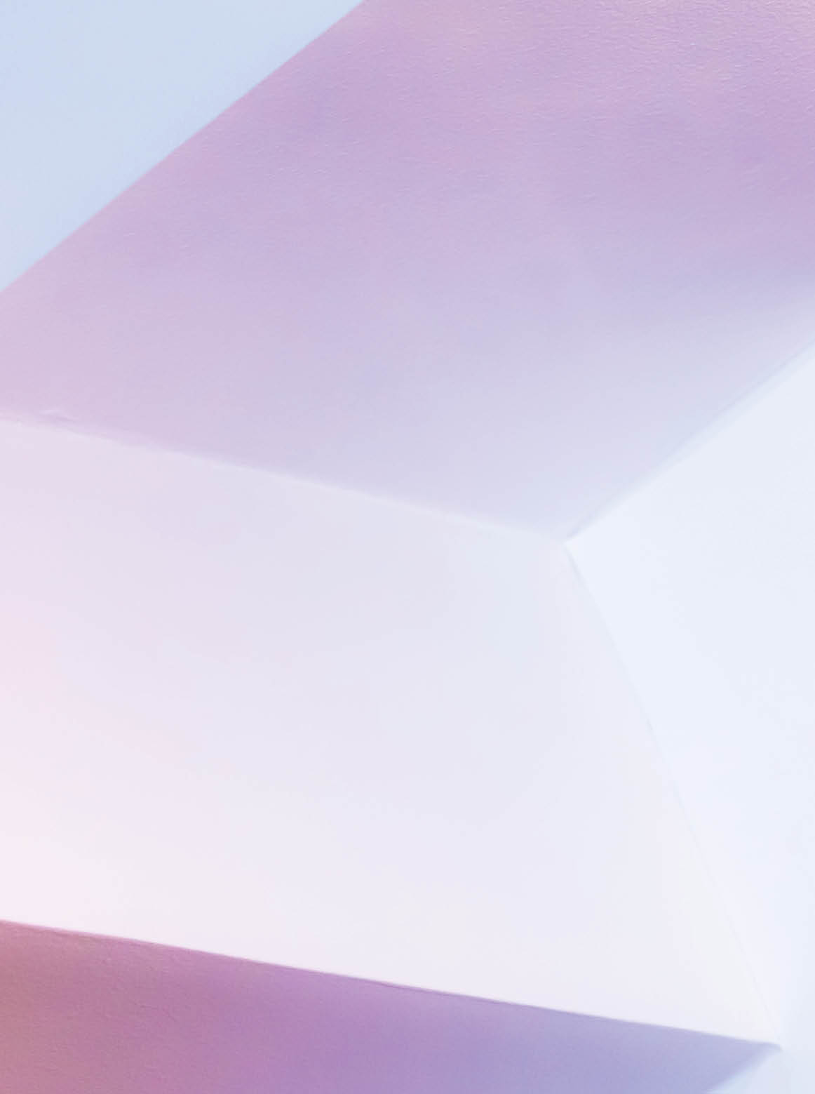 Abstract architecture background, colorful interior design with bright illuminated corners