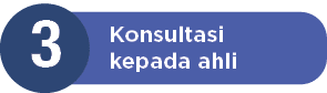 Konsultasi kepada ahli,