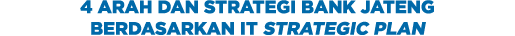 4 Arah dan Strategi Bank Jateng Berdasarkan IT Strategic Plan